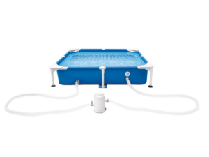 Bazen za kućne ljubimce sa filter pumpom - 1.52 x 1.52 x 0.3m